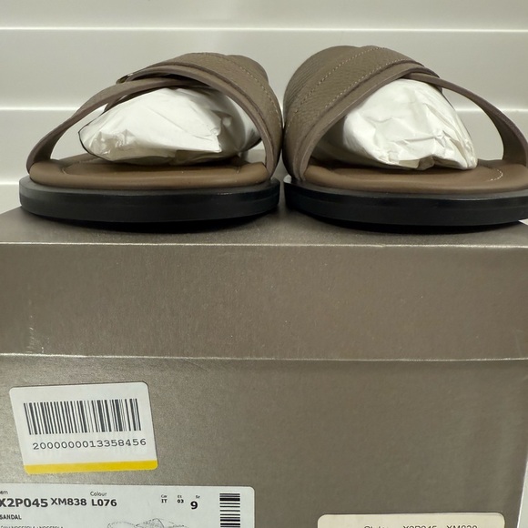 Men’s Tan Slide Sandals main image 4